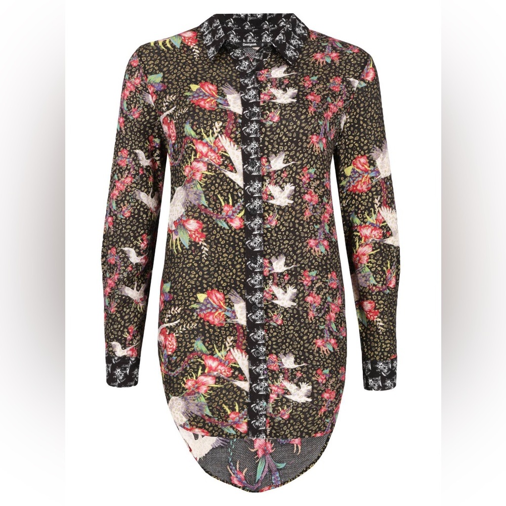 Desigual Victoria Button Down - XS (fits up to S/M)